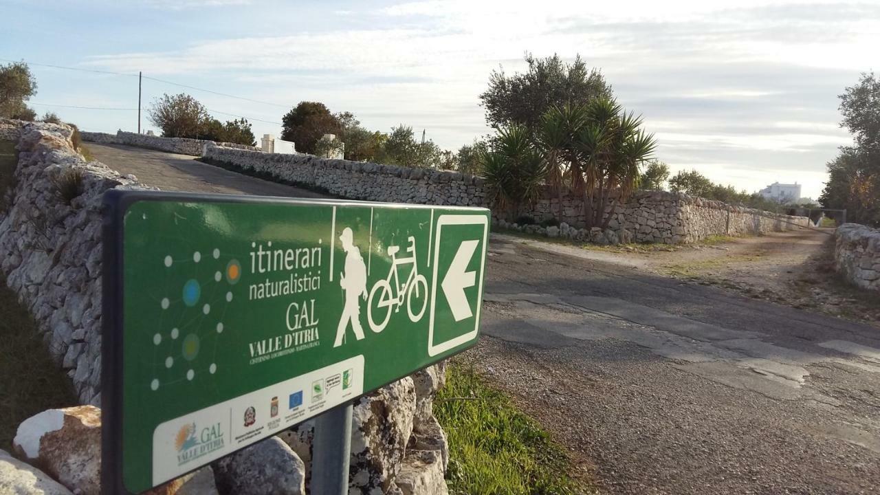 Dimora Verde B Con Trullo Masseria Poesia チステルニーノ エクステリア 写真